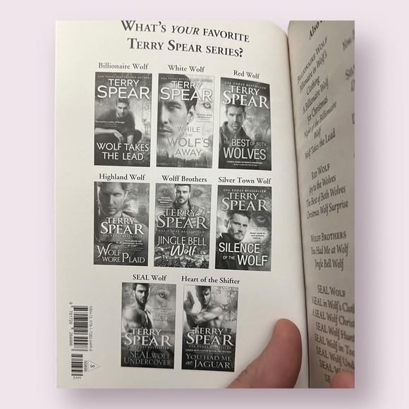 2 Terry Spear “Wolf” Books - “Wolf on the Wild Side” & “Wolf Takes the Lead” - Picture 4 of 5